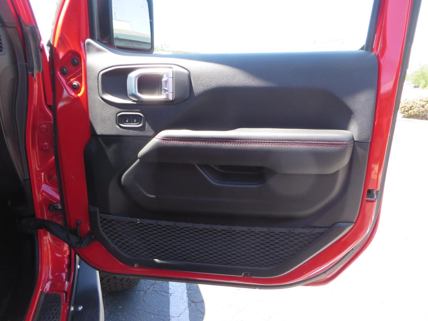 2019 Red /Black Jeep Wrangler Unlimited Rubicon (1C4HJXFN7KW) with an 2.0L L4 DOHC 16V TURBO engine, automatic transmission, located at 2630 Grass Valley Highway, Auburn, CA, 95603, (530) 508-5100, 38.937893, -121.095482 - Rubicon JL ready for all of your offroad adventures. This Jeep is sitting on a Rubicon Express lift kit, RE 2.5 Extreme series shocks, 17" Method bead grip wheels, 37" BFG KO2 tires, EVO front bumper, Warn winch, Road Armor rock slliders, and a HD Jeep spare tire carrier. - Photo#47